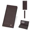 Womens Long Wallet Rfid Blocking Pu Leather With Solid Color Design And Letter Decor For Daily Use