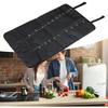 Roll Tool Bag Portable Folding Tool Storage Folding Repair Wrench Multifunctional Case Holder Pocket Heavy Duty Nylon Chefs