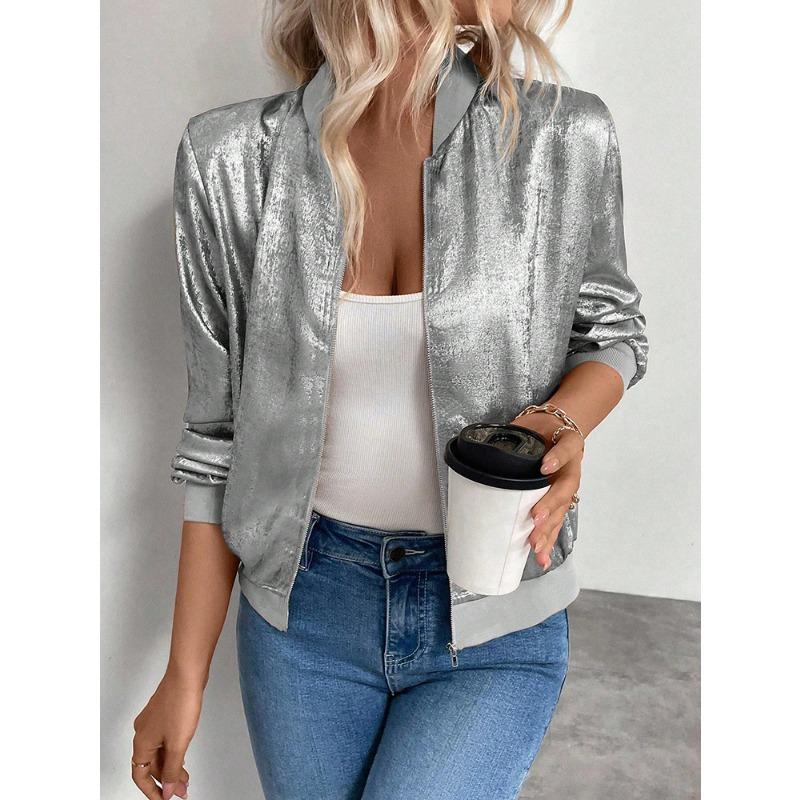 Spring and Autumn Fashion Slim Fit and Casual Women's Short Jackets