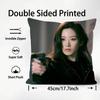1PC Kpop MMun Ka Young Cushion Cover Plush Fabric Soft DoubleSided Printed Sofa Warm Winter Home Child Gift Pillow Case