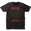 Motley Crue Shout At The Devil T Shirt Mens Rock And Roll Music Band Tee Black