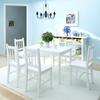 Day and Night - Day and Night Dining Set Seven Pieces White Pine Wood