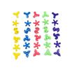 10-30pcs Mini Fingertip Gyroscope Spinners Children's Party Color Spinning Toys Spinning Gyroscopes Party Stress Relief Gifts