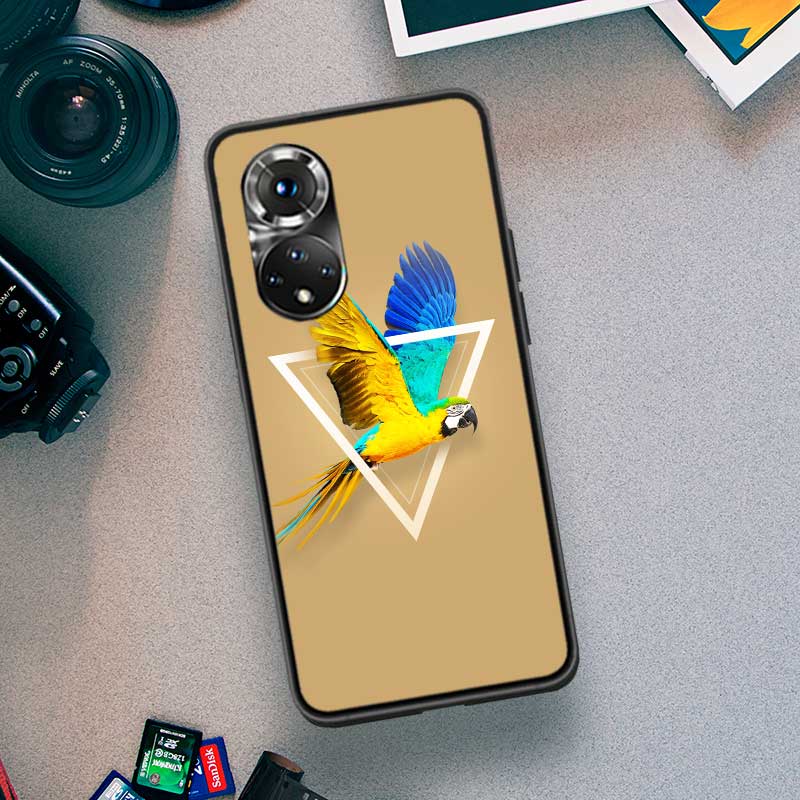 

Чехол для телефона Parrot Bird для Huawei P Smart 2021 Y5 Y6 Y7 Y9 Honor 50 20 Pro 10 10I 9 9X Y9S 8 8A 8X 8S 7S Honor 8A Pro(Finger)
