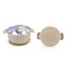 Stainless Steel Baby Bowls with Suction Double Ear Design Feeding Bowl Heat Resistant Drop-Proof Toddler Feeding Dishes for Fruits Snacks