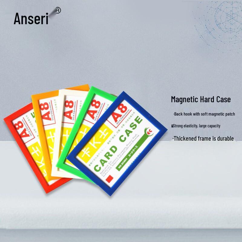 Ansell Magnetic A8 Label Holders for Warehouse 68x100mm (A8)