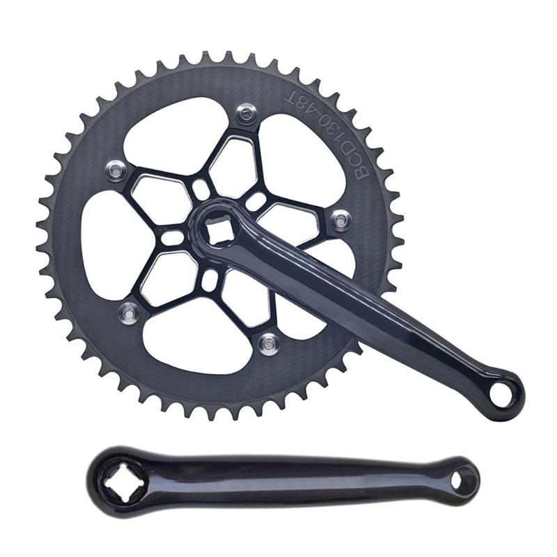 Bicycles Crank Arm Aluminium Alloy 170mm Bicycles Crankset Bike Pedal Crank Arm Replacements for Mountain Bike Road Bike