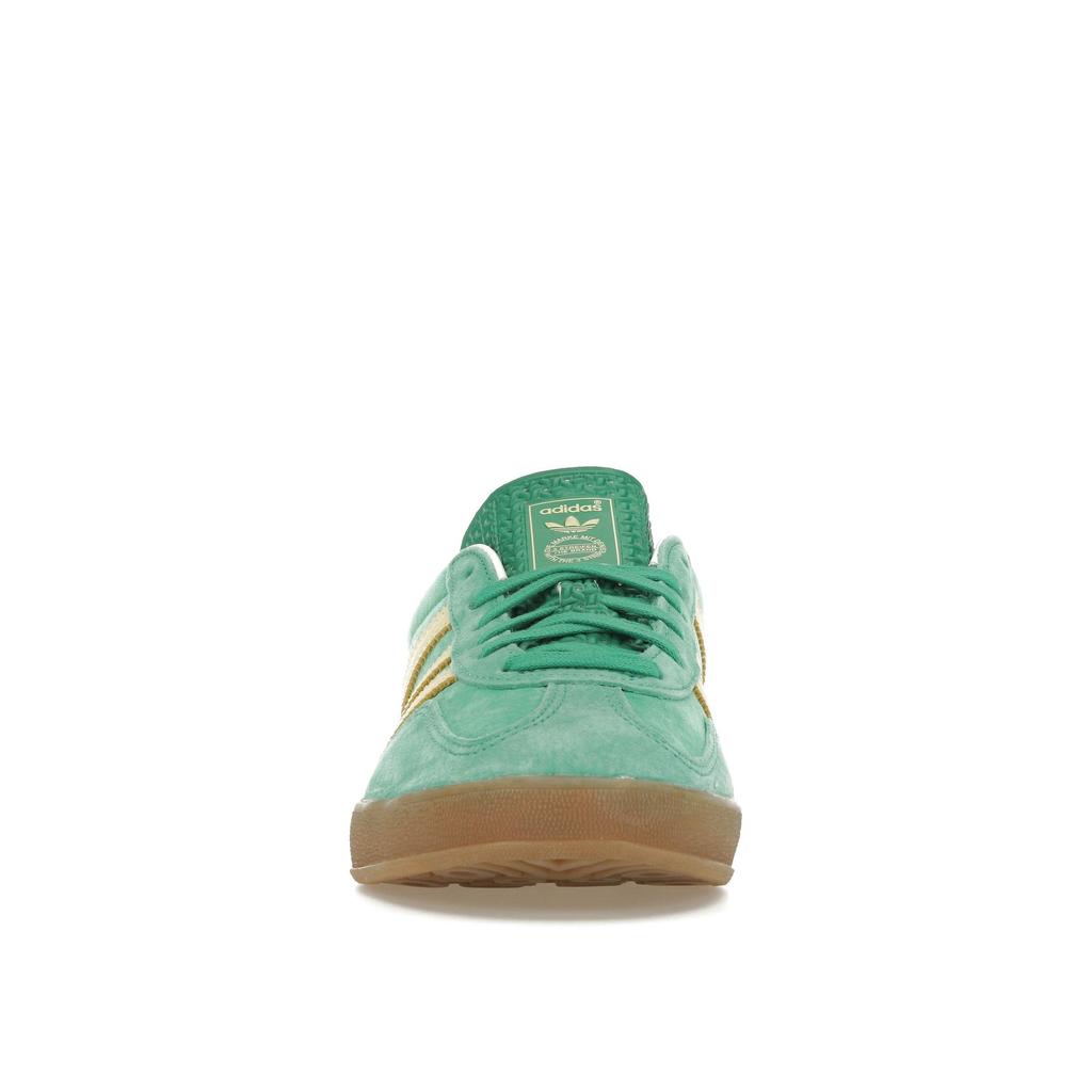 Adidas Gazelle Indoor Semi Court Green Almost Yellow Unisex Sneakers Gum IH7500