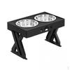 Bowls Collapsible Metal Pet Raised Bowl Feeder and Waterer for Puppy Cat Dog