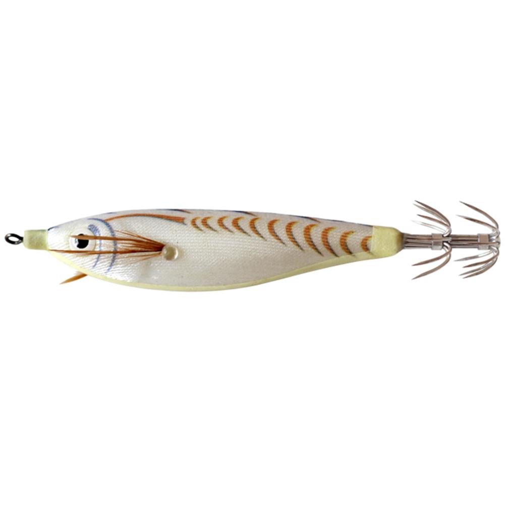 Luminous Squid Jig Hook Fishing Lure Artificial Fake Octopus Lures Wood Shrimp Cuttlefish Hard Bait Sea Jigs Fishing Tackle