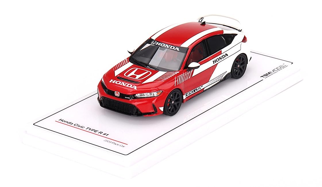 

МОДЕЛЬ TSM Honda Civic Type R Pace Car Красный Готовый продукт 1/43 2023#1
