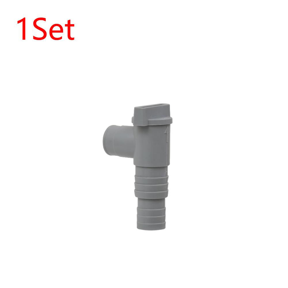 

1-2Set PVC Pool Filter Pump Adapter For 32mm Pipe Hoses Connector Replacement Part Pool On/Off Plunger Valve Leak Proof Tools