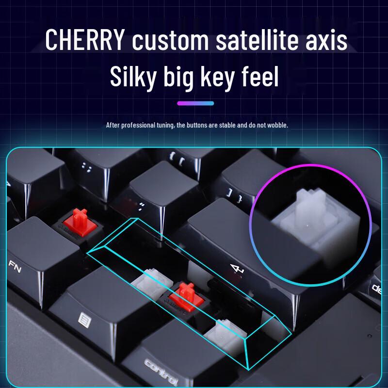 CHERRY MX3.0S TKL 87-Key Wired Mechanical Gaming Keyboard