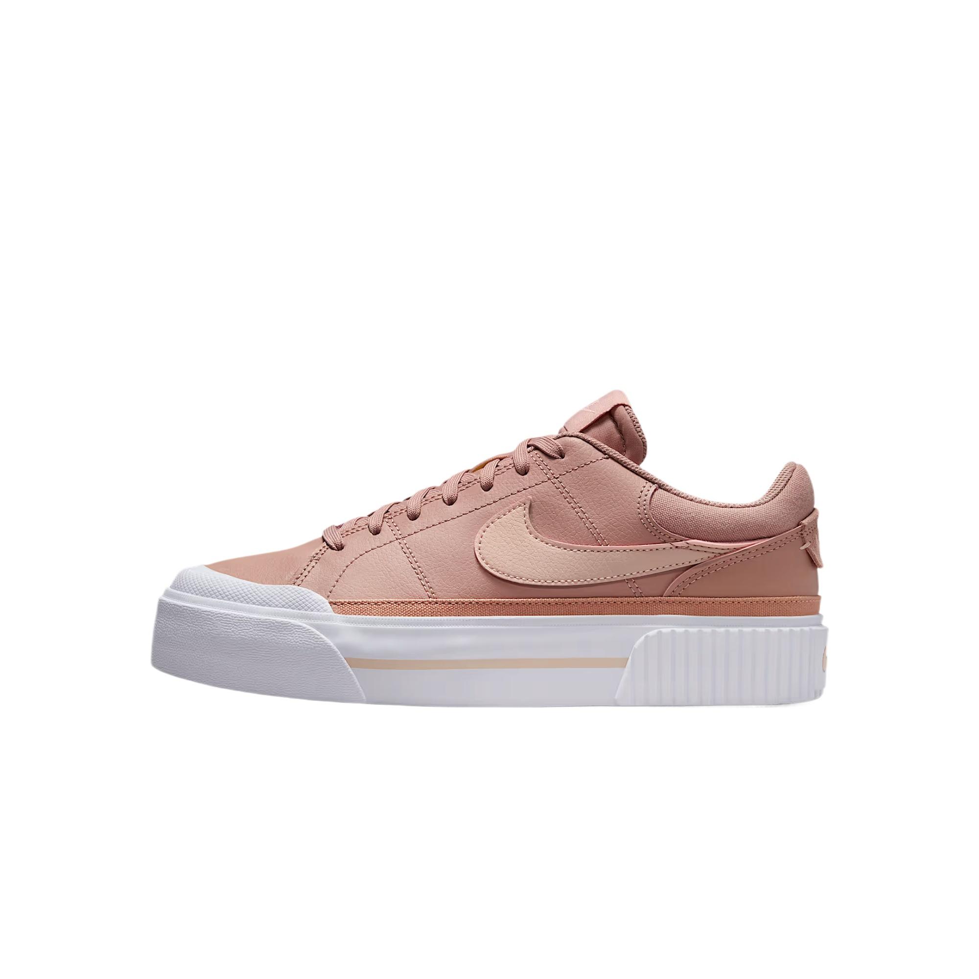 (WMNS) Nike Court Legacy Lift Particle Pink Rose Gold Women s DM7590-601 EU 35.5
