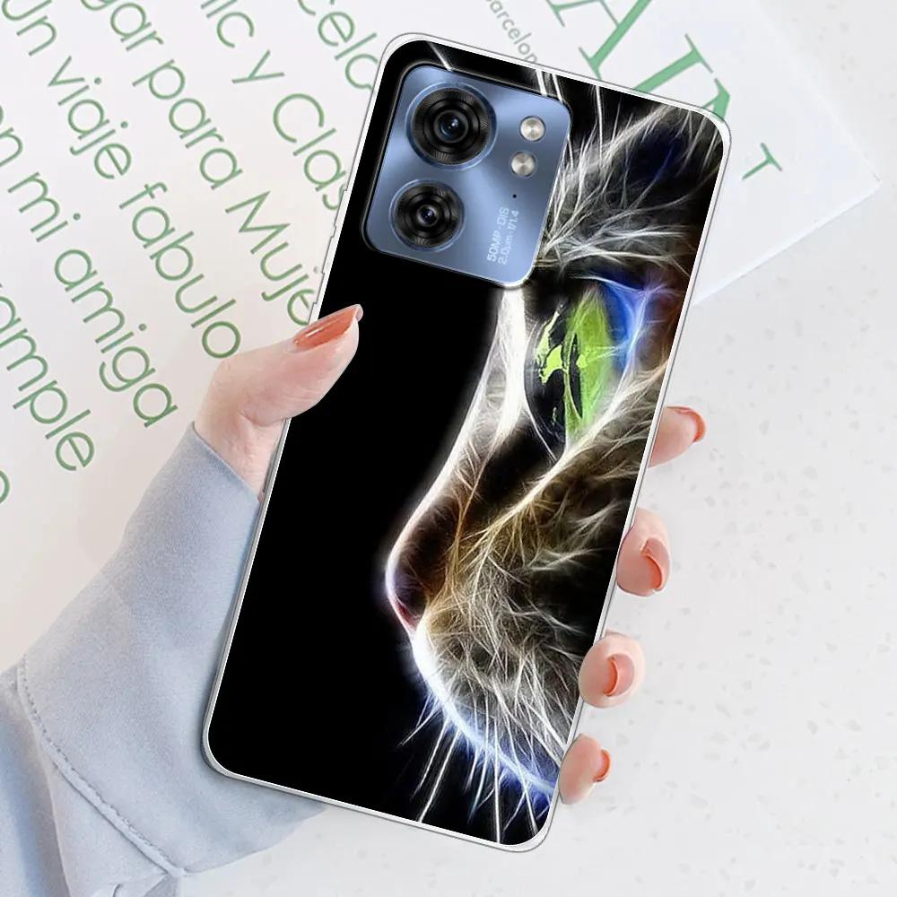 For Motorola Edge 40 Case Cover For Moto Edge 40 Fundas Clear Soft Silicone Protective Phone Case Edge 40 Pro Neo Bumper Coque Moto Edge 40