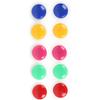 Yajnas Fridge Magnet Pack Of 10 Colorful Magnet For Fridge, Magnetic White-Boards - Sticky Stick Notes, Photos, Charts N