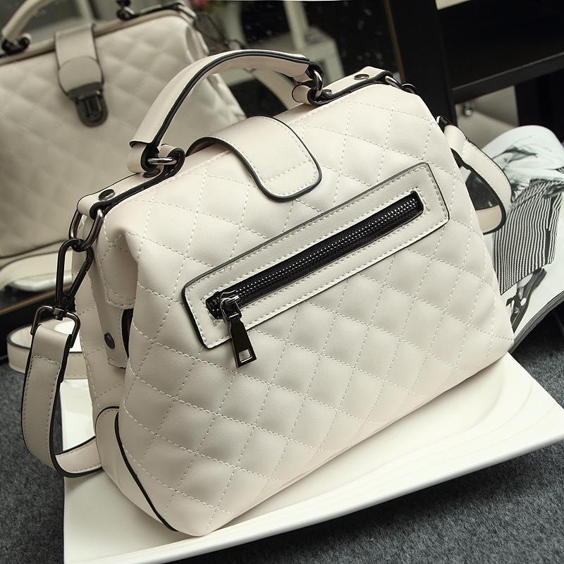 2025 Korean Style Trendy Women's Diamond Shoulder Bag - Fashionable, Versatile, Simple Handbag & Messenger Bag
