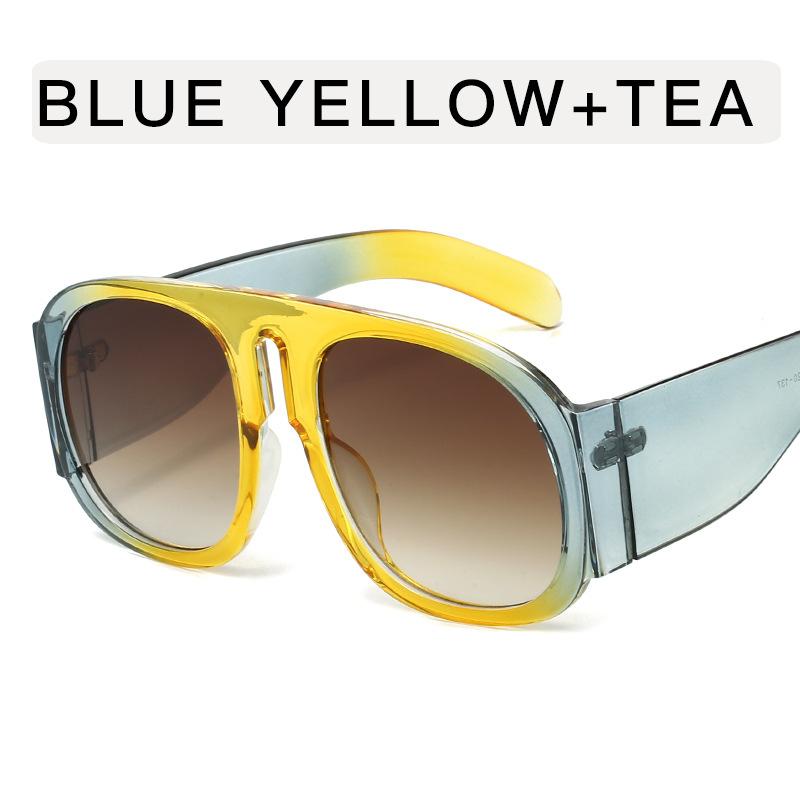 Vintage Luxury Brand Designer Sunglasses Oversized Pilot Sun Glasses Women For Men Shades Big Frame Popular Eyewear Uv400