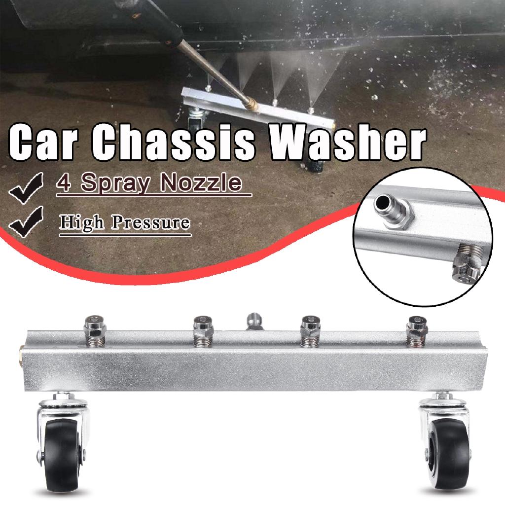 4 Nozzle High Pressure Washer Car Washer Under Body Chassis Water Spray Cleaning Car Washer for k K HD Washing Tool Set