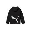 Puma Essential Logo Print Color Block Hooded Down Jacket Men Outerwear Black 530695-01