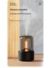 Ultrasonic Essential Oil Diffuser & Aromatherapy Humidifier with Candlelight Effect