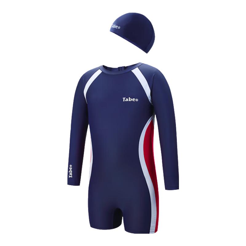 Little Pig Tony Girls  Plus Size Long Sleeve One-Piece Swimsuit L