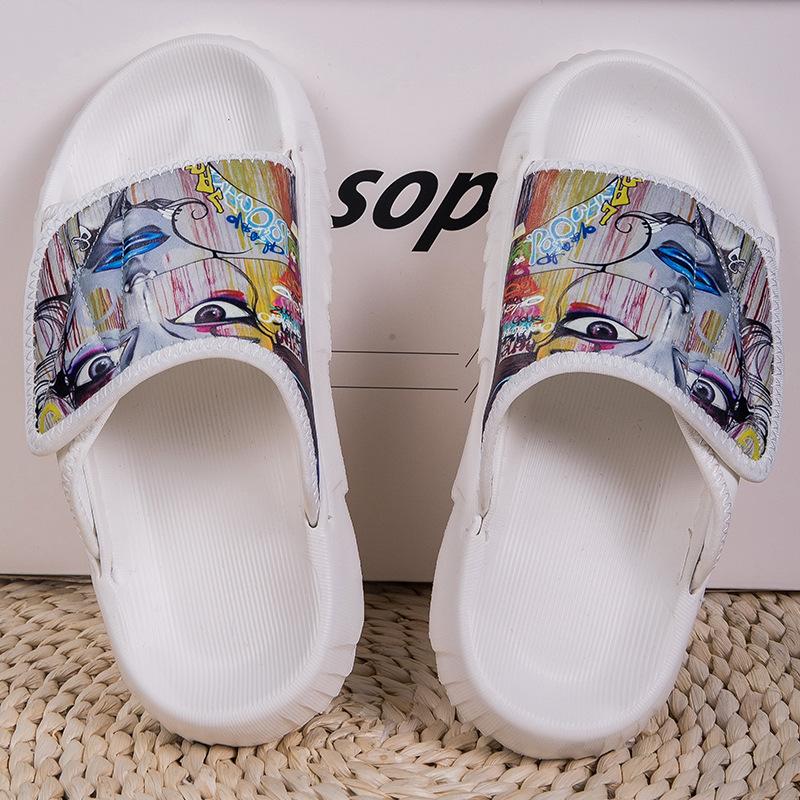 Slippers Men's Trendy Brand Outer Wear Non-slip Deodorant Soft Sole Outdoor Sports Youth Beach Sandals