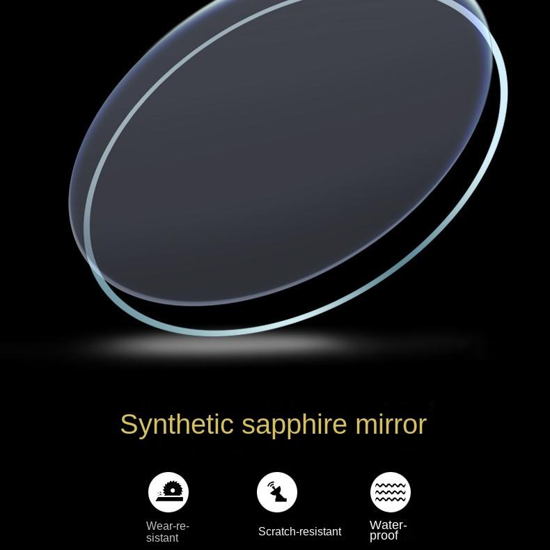 JINSHIDUN Brand Watch Automatic Mechanical Watch Tuhao Gold Dragon Watch Waterproof Glow-in-the-dark Men's Watch