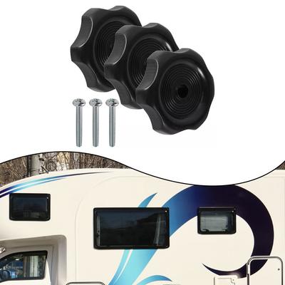 Replacement RV Window Vent Knobs Set of 3 with 1 Inch Compatible Shaft