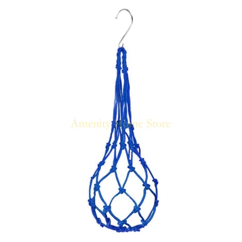 F26C Chicken Feeder Hanging Feeder Mesh Bag Fruit Holder For Chickens And Farm Bird