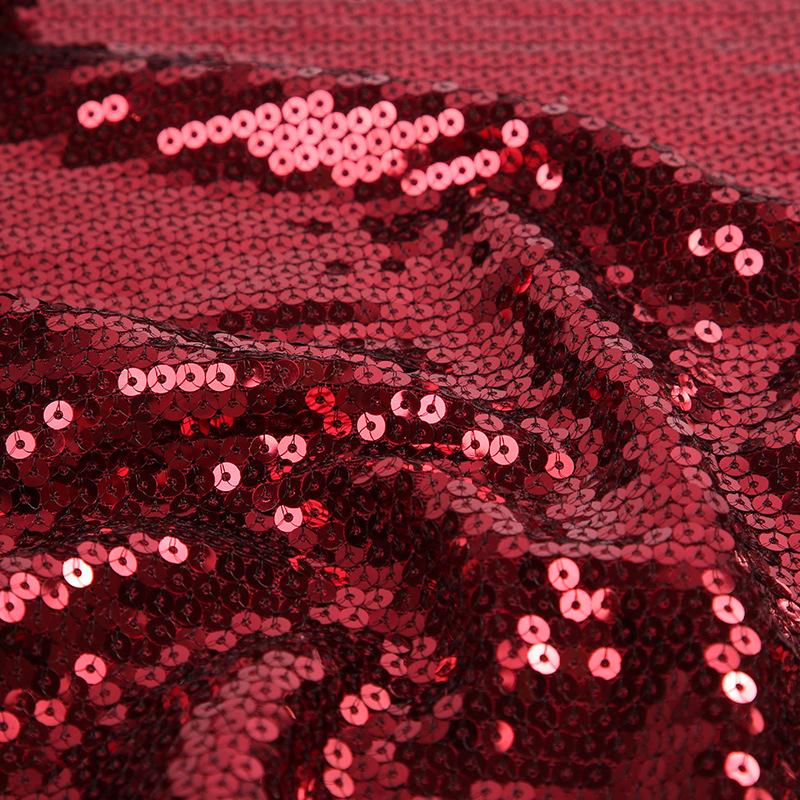 1/3/5yard 3mm Embroidered Flip Side Material Shiny Fish Scale Sequin Fabric for Clothing Performance Outfits Bag Shoe Fabric