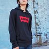 Levi's Men's Graphic Pullover Hoodie Black 19622-0005
