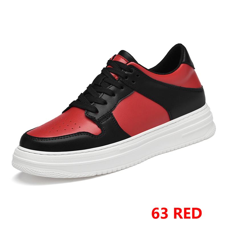 

Man Sneakers Men Elevator Height Increase Insole 6cm Sports Plus Size 36-43 36