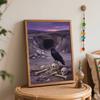 Halloween Digital Oil Painting Raven And Night Landscape Coloring Painting Hand Painting Home Decoration