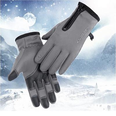 Winter Outdoor Warme Reit Sport Plüsch Bergsteigen Ski Handschuhe