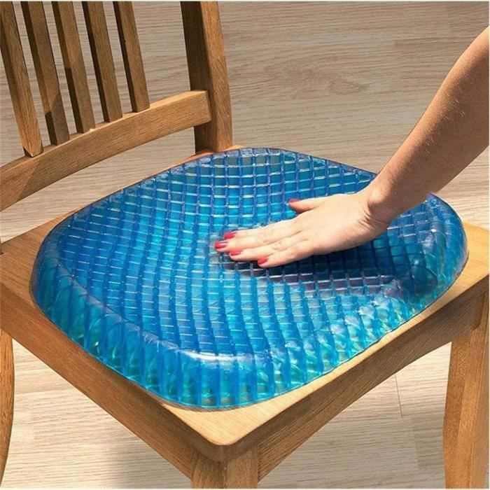 Coussin de Siège en Gel - RAILONCH - A119 - Orthopédique - Respirant - Soulage la Sciatique