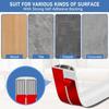 1PC 1M Floor Cord Cover Extension Wiring Duct Protector Power Cable Protector Covers Practical Wire Organizer Cord Protector