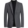 Erkek Kaşmir Blazer Takım Ceketler İş Günlük Takım Yünlü Palto Erkek Slim Fit Blazer Ceketler Blazer Ceketler Palto
