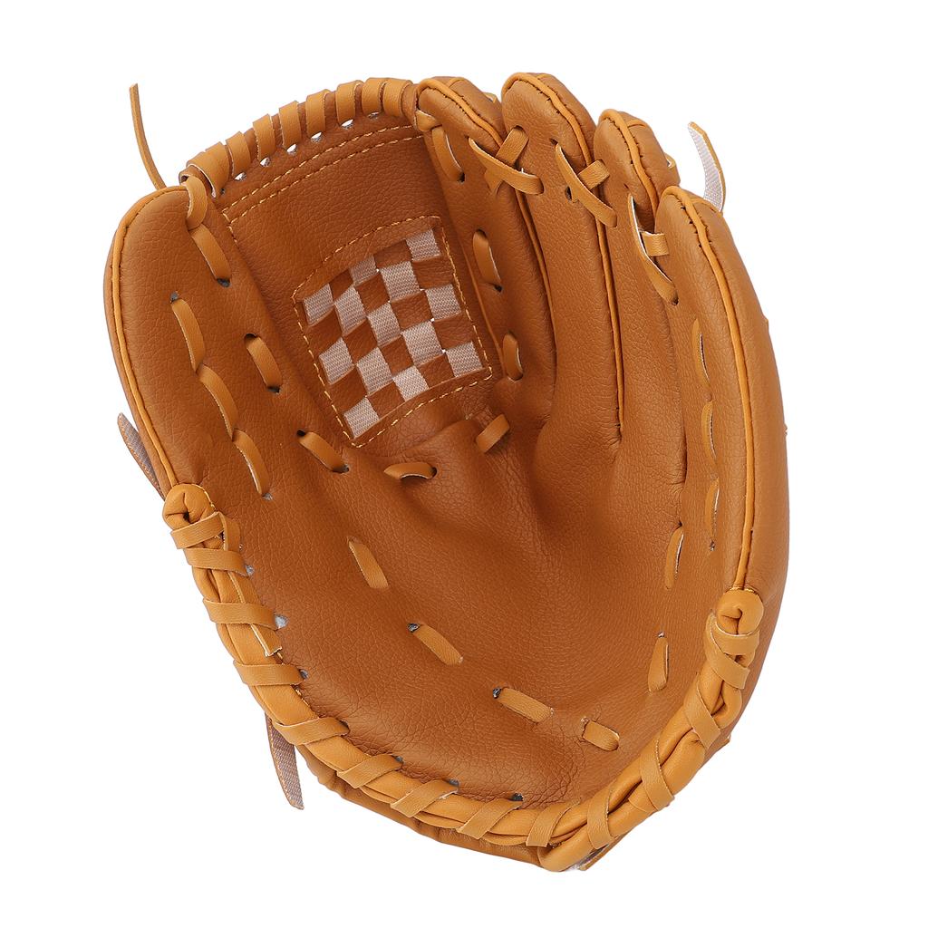Baseball Glove Ergonomic PU Leather Baseball Mitts Softness Professional Baseball Fielding Glove Softball Mitts for