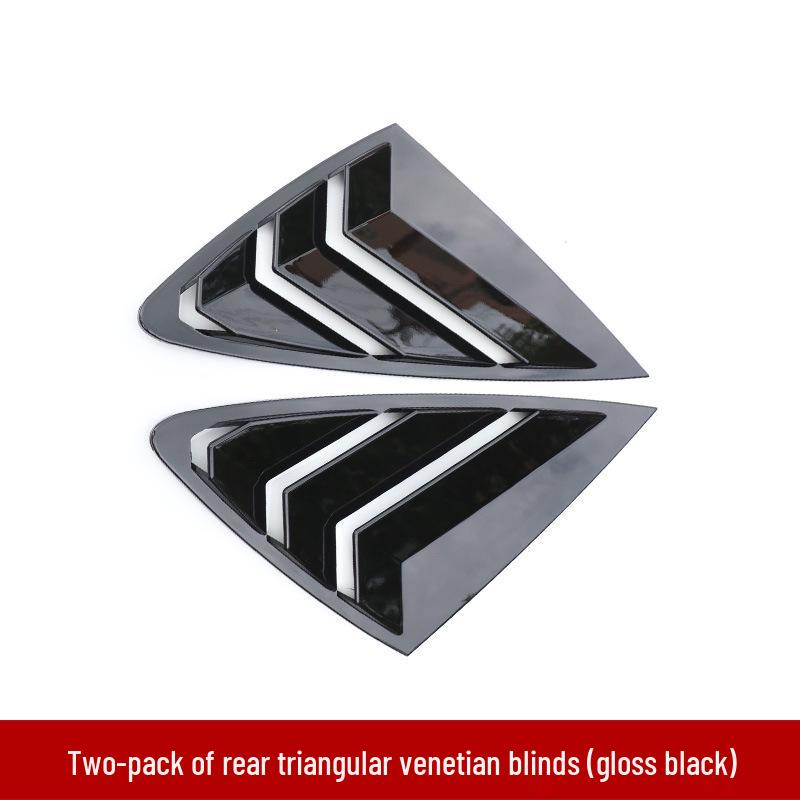 Rear Window Louvers/Air Vent Spoiler for Roewe I6/Ei6/I6Plus Triangular Window