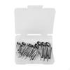 10 Pieces Fishing Rod Tip Repair Kit Ring Replacement Men Adults