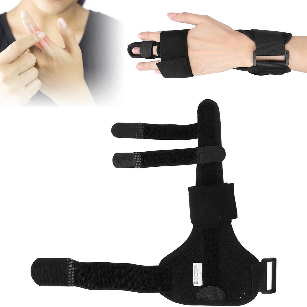 Trigger Finger Guard Splint Detachable Finger Straighter for Bent   Arthritic Finger Joints
