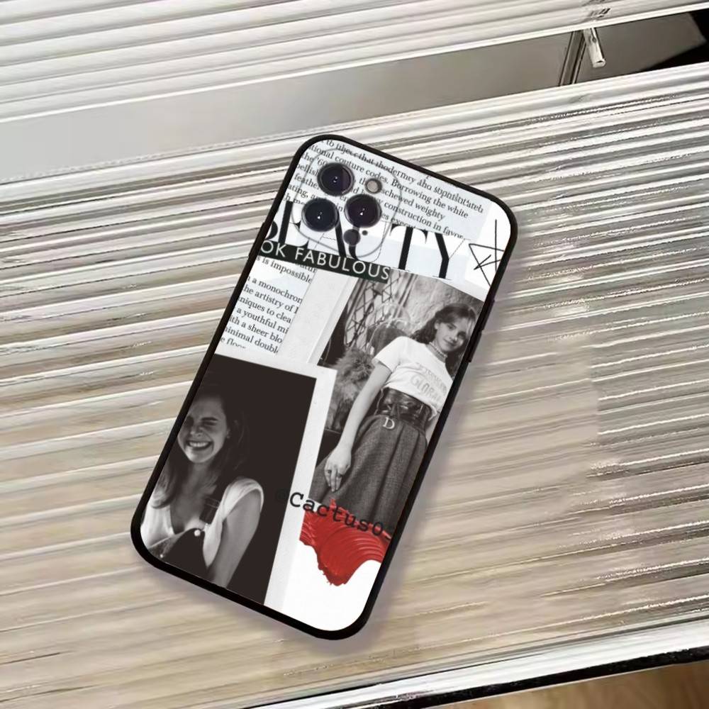 E-Emma W-Watson Hot Actor Phone Case Silicone Soft For IPhone 17 16 15 14 13 12 11 X XR Plus Pro Max Plus