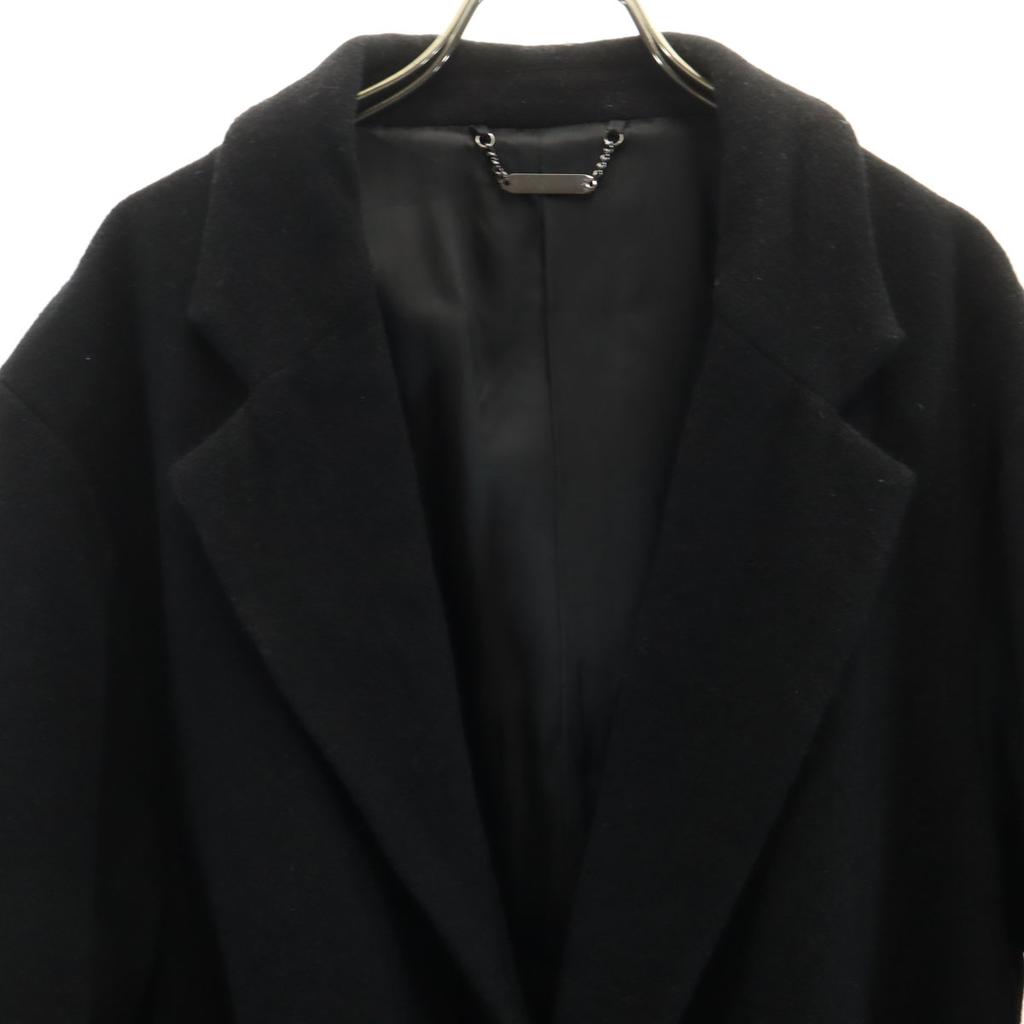 MONKEY TIME wool blend Chester coat L black Men's Used