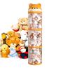 Doll Storage Box Toys Organization Plush Toy Storage Tube Transparent Storage Barrel Large Capacity Children's toy Organizer
