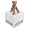 Campfire Flame Fire Diffuser Humidifier USB Aromatherapy Essential Oil Diffuser with Colorful Lights Realistic Rocks