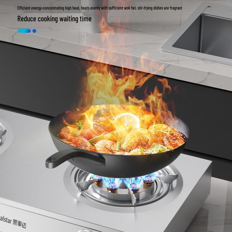 Royalstar Double Burner Tabletop Gas Stove for Natural and Liquefied Gas