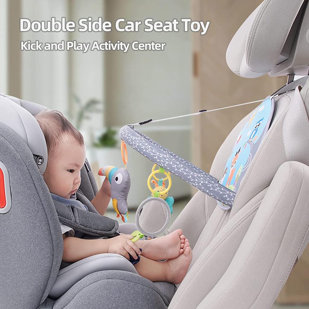 Baby Toys 0 12 Months Car Seat Toys for Baby Infant Activity Center Carseat Toys Baby Stroller Crib Hanging Rattles Sensory Toys
