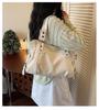 Stylish Large-Capacity Women's Tote: Versatile Solid Color Crossbody & Shoulder Bag