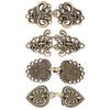 Trendy New Retro DIY Clip Clasps Cardigan Clip Shawl Brooch Sweater Blouse Pin